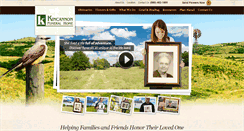 Desktop Screenshot of kincannonfuneralhome.com