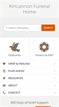 Mobile Screenshot of kincannonfuneralhome.com